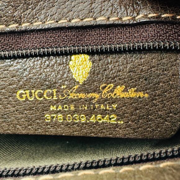 Gucci Vintage GG Monogram Guccissima PVC Cosmetic Makeup Toiletry Pouch Bag - Picture 9 of 9